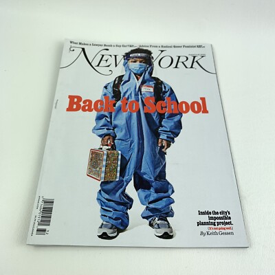 BACK TO SCHOOL NEW YORK MAGAZINE AUGUST 3 2020 NO LABEL 