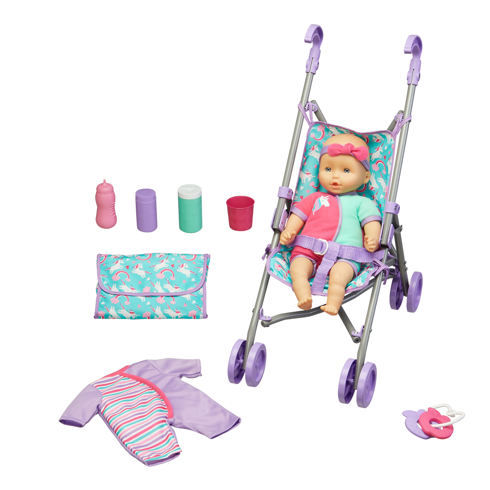 baby doll stroller playset