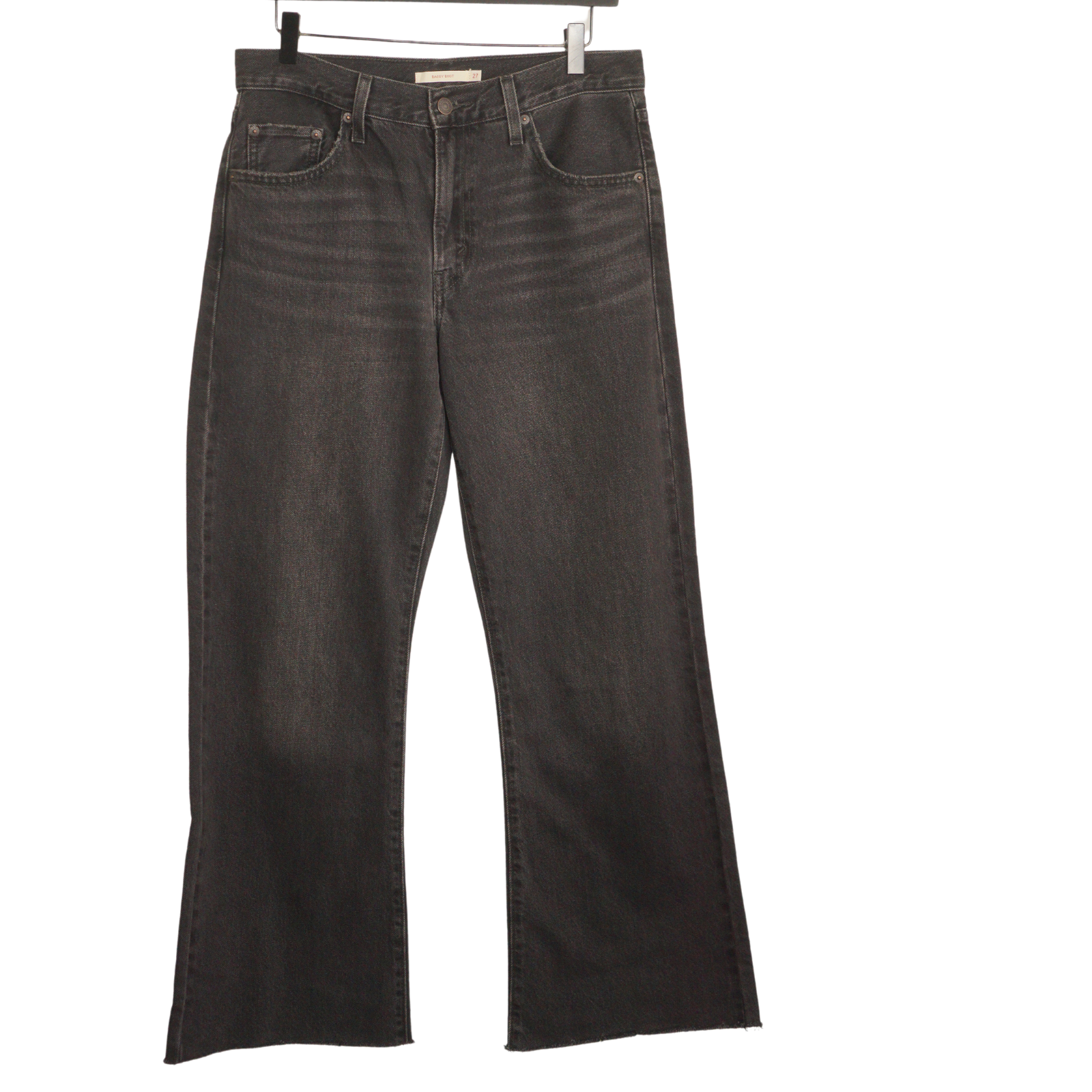 Women Levi's Baggy Boot Jeans Grey Cotton W27 L30 JJJ266 | eBay