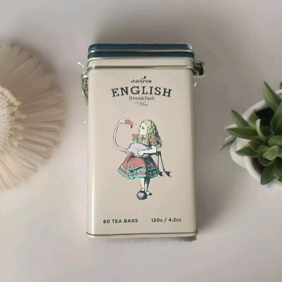 English Breakfast Tea Charbrew Alice In Wonderland 60 Bags New Fantasy 