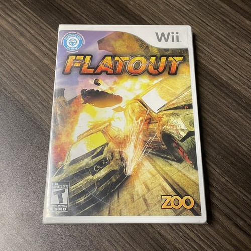 FlatOut Nintendo Wii Brand New + Factory Sealed 802068103460