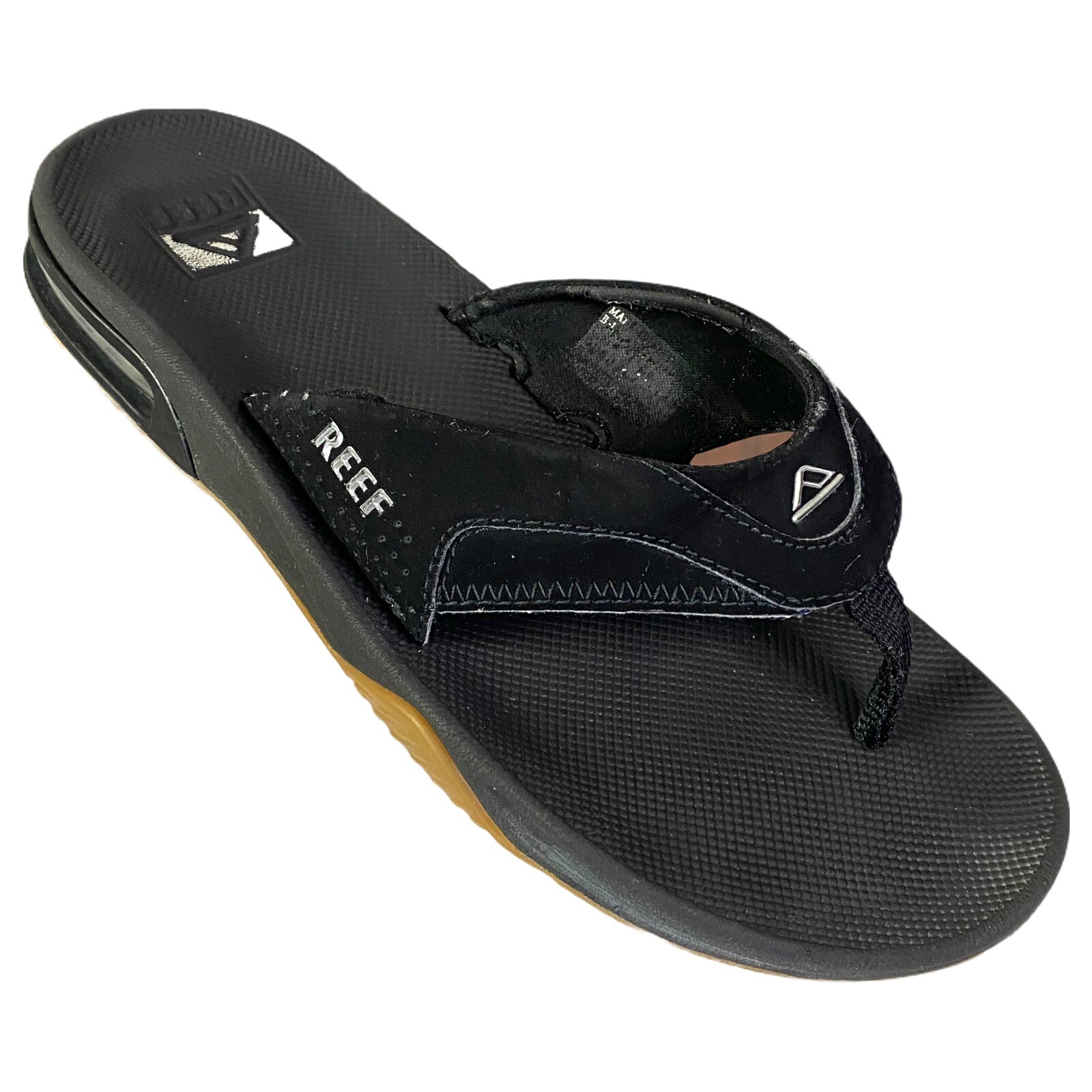 reef fanning mens sandals bottle opener flip flops