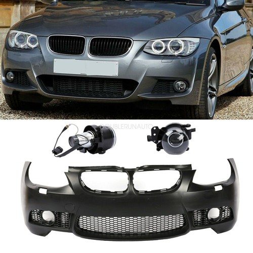 M3 Style Front Bumper Kit w/  Fog Lights W/O PDC For BMW E92/E93 3-Series 10-13