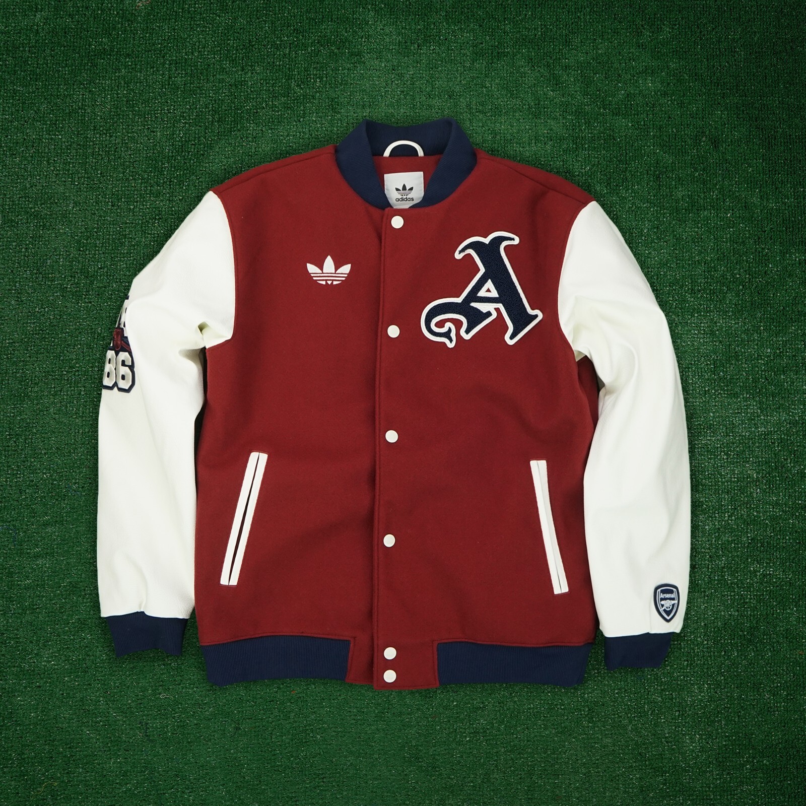FC Arsenal Men's Adidas Originals VRCT (Noble Maroon) Jacket FC Arsenal Men's Adidas Originals VRCT (Noble Maroon) Jacket