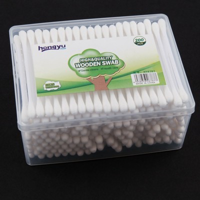 New 24000 Count Cotton Swabs Double Head Value Pack Whole Box Of 120 PCS