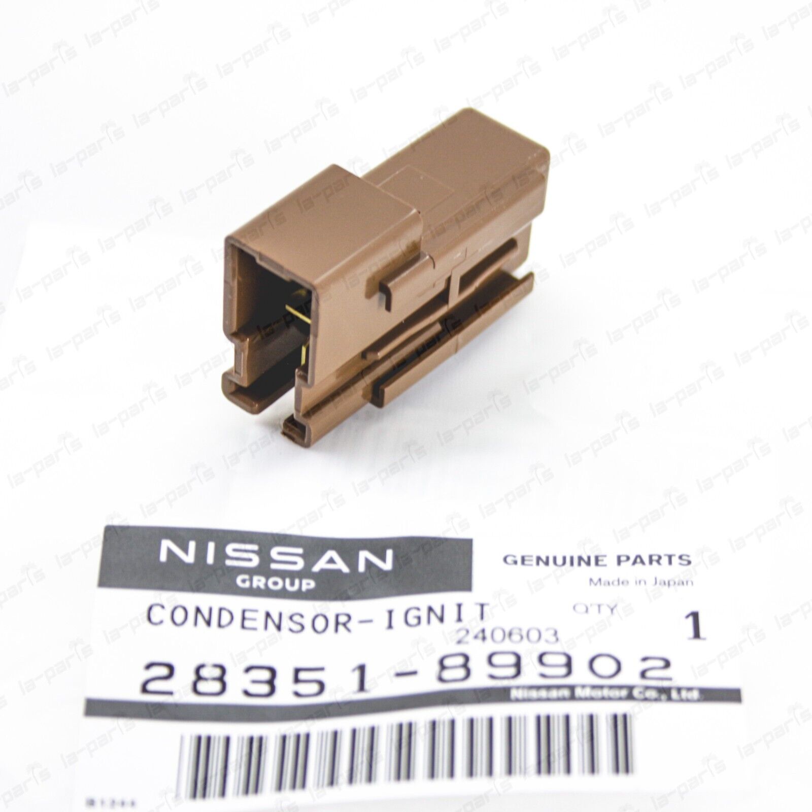 New Genuine Nissan 86-21 Maxima Pathfinder Ignition Coil Condenser 28351-89902 New Genuine Nissan 86-21 Maxima Pathfinder Ignition Coil Condenser 28351-89902