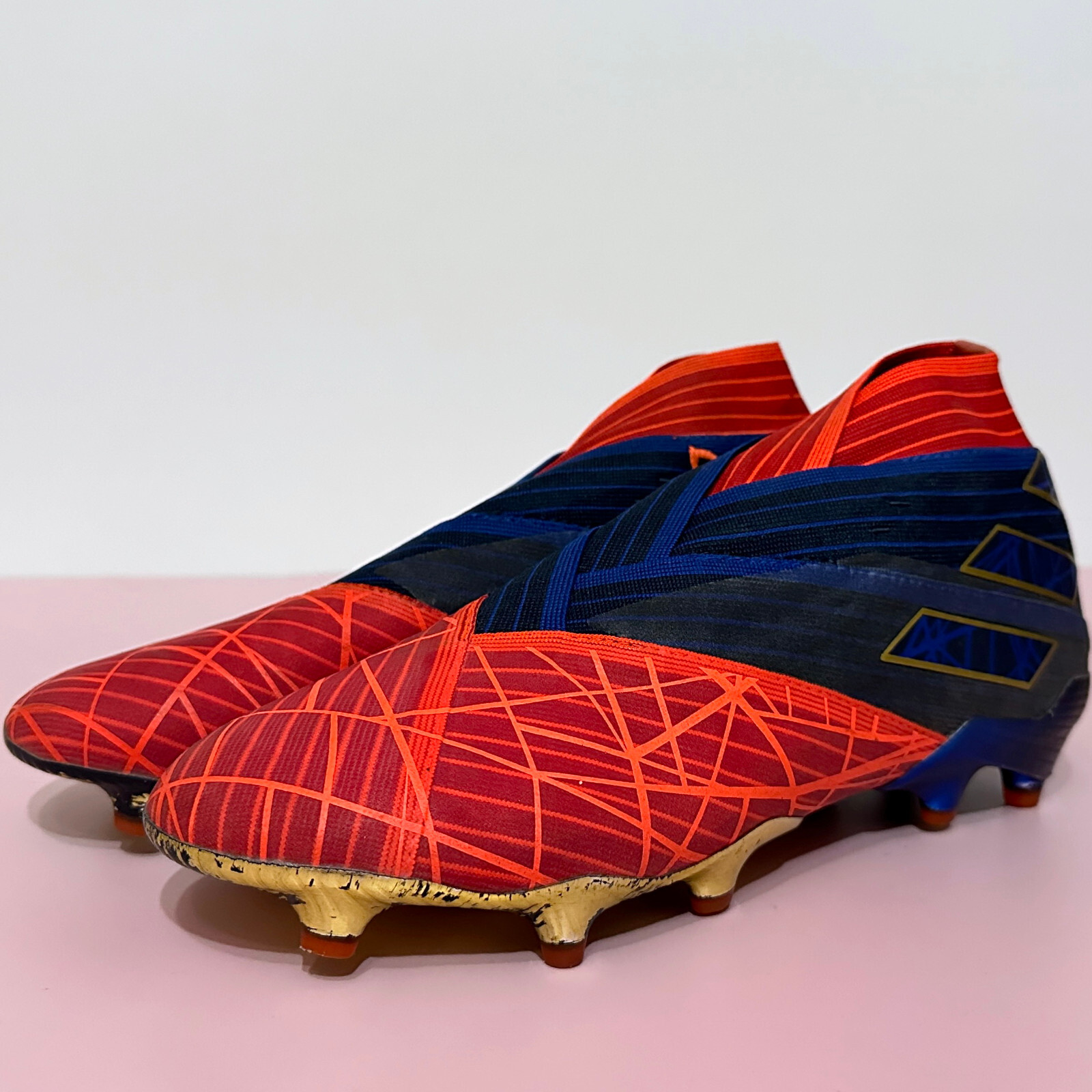 ADIDAS Nemeziz 19+ Marvel EF4132 Spider-Man Soccer Cleats ADIDAS Nemeziz 19+ Marvel EF4132 Spider-Man Soccer Cleats