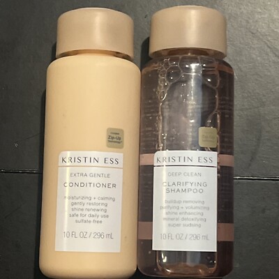 Kristin Ess Deep Clean Clarifying Shampoo & Extra Gentle Conditioner Set