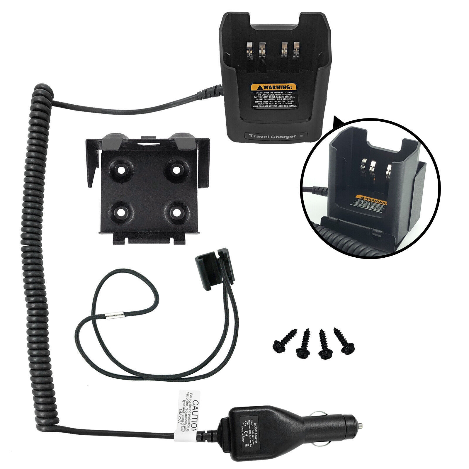 Car Charger For XTS2500 XTS3000 XTS5000 HXTS1500 Radio Travel Charger RLN4884
