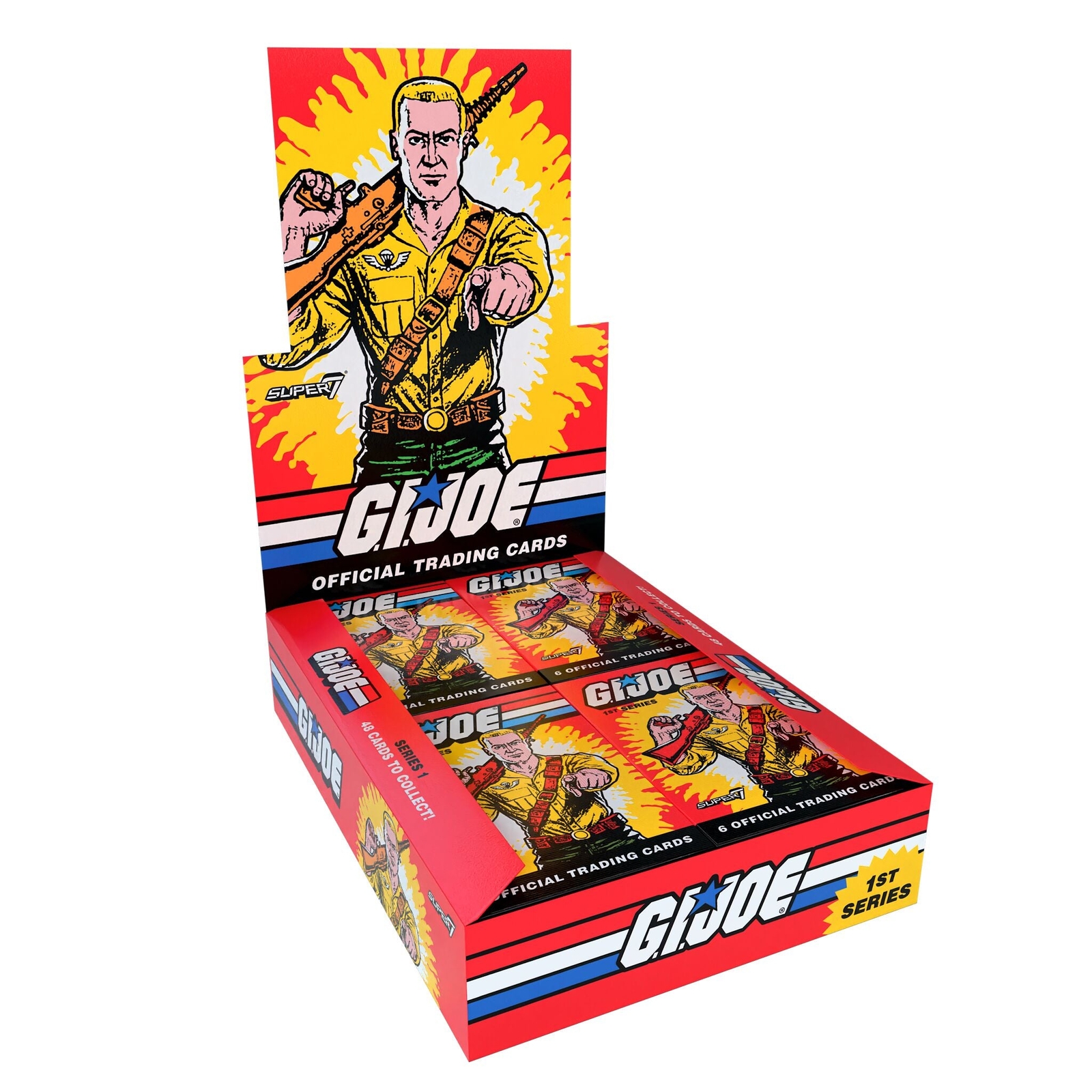 希少品　GIjoe FAQ SCHWARZ LIMITED EDITION G.I. Joe Trading Cards Sealed Case First Print Series 1 SDCC
