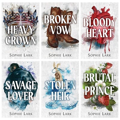 Brutal Birthright Series By Sophie Lark 6 Books Set - Fiction - Paperback