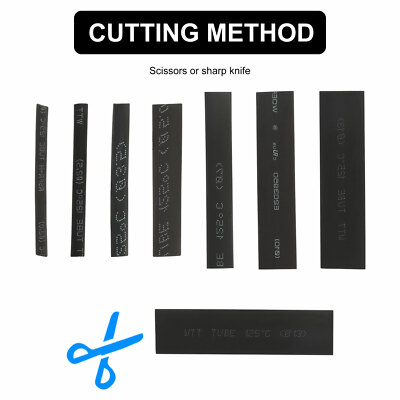 508pcs Heat Shrink Tubing Wire Wrap Assortment Set Waterproof Electrical Cable