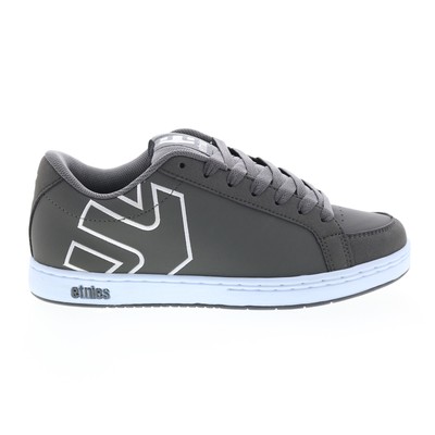 

Etnies Kingpin 2 4101000519020 Мужские кроссовки из серого нубука для скейтбординга, Серый, Etnies Kingpin 2