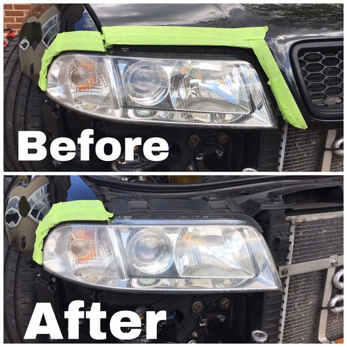 3M Headlight Restoration Kit Polish your headlamps or lens with a