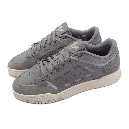 Adidas Originals Drop Step Low Серые цвета слоновой кости Мужская повседневная обувь для образа жизни HQ7135