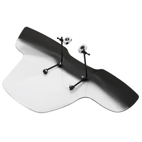 2-Tone ATV Windshield Windscreen For Polaris Arctic Cat CAN-AM Fourtrax Grizzly