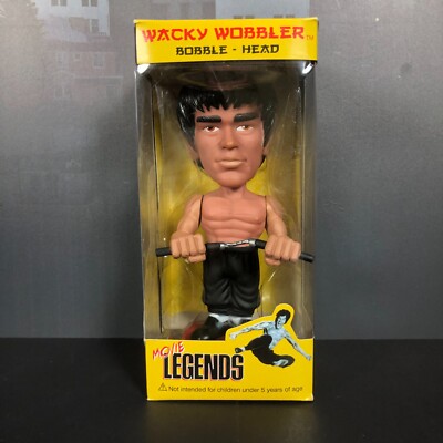 FUNKO - BRUCE LEE ( MOVIE LEGENDS ) FISTS OF FURY WACKY WOBBLER BOBBLE HEAD