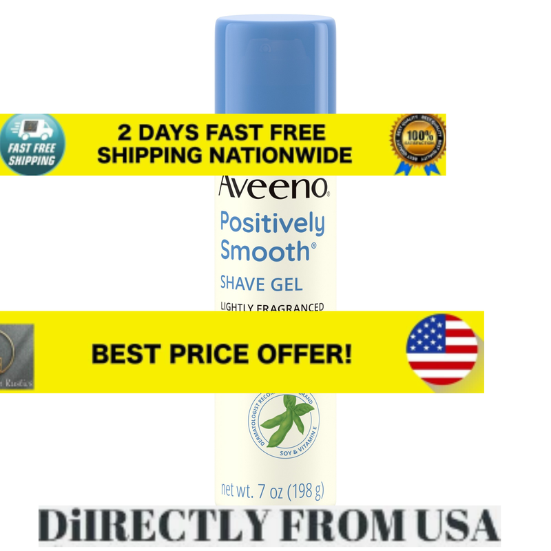 Aveeno Positively Smooth Moisturizing Shaving Cream, Shave G