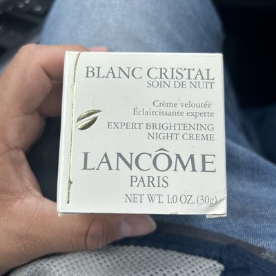 LANCOME Paris Blanc Cristal Expert Brightening Nighy Cream 1.0 OZ