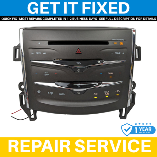 2013-2016 Lincoln MKS OEM Radio Dual Climate Control Panel OEM GET YOURS FIXED!