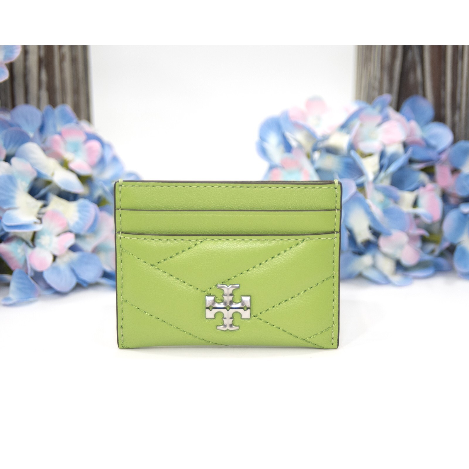 ☆☆Tory Burch☆☆ (86346 909) Women’s Eleanor card wallet Authentic Tory Burch ELEANOR CARD CASE 86346 MOOSE | eBay