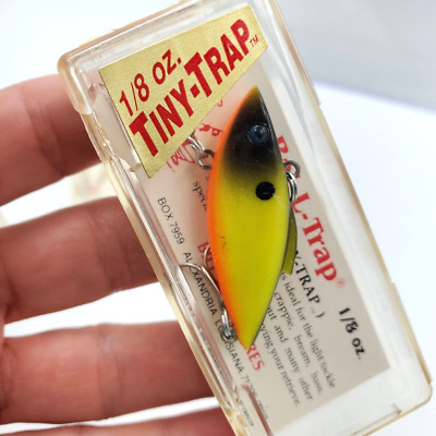 Vtg Bill Lewis Lures 1/8 Oz Tiny Trap Lipless Crankbait Tough Colors You Choose