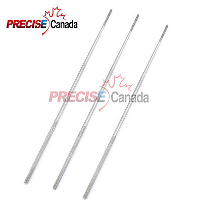 OR GRADE 3 PC FARRELL COTTON APPLICATORS SERRATED ENT SURGICAL INSTRUMENTS 