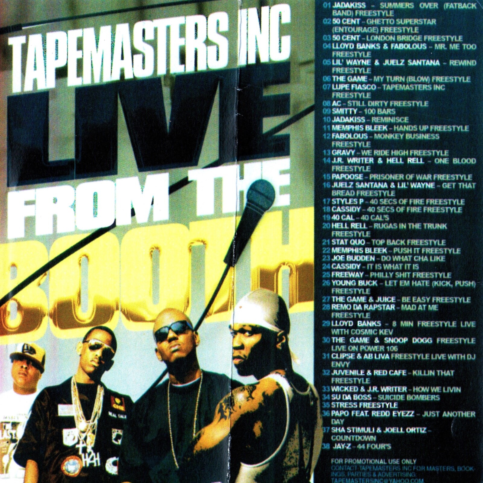 洋楽 TAPE MASTERS INC & NAS MIX CD TAPE MASTERS INC & NAS MIX CD