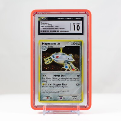 Pokemon Magnezone Holo #DP32 Stormfront Black Star Promo CGC 10 POP 1 