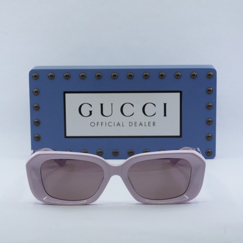 Pre-owned Gucci Gg1531sk 003 Pink/brown 54-18-145 Sunglasses Authentic