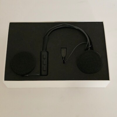 Rechargeable Motorcycle Helmet Headset Speaker Mic Bluetooth 5.0 Handsfree Music