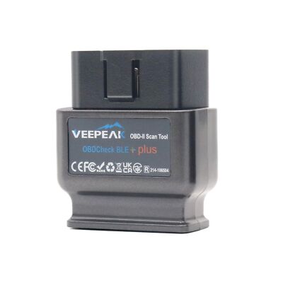 Veepeak OBDCheck BLE+ Bluetooth 4.0 OBD II Scanner Wireless Car Diagnostic Sc...