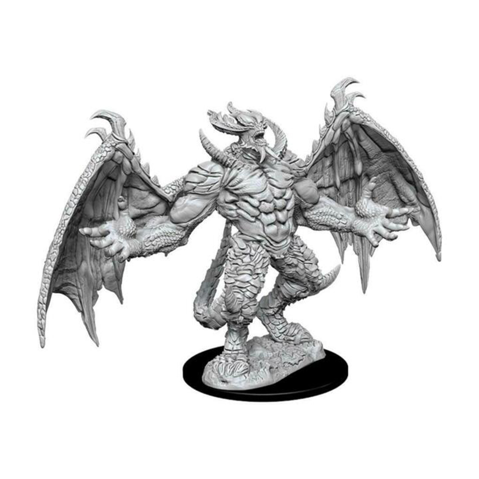 Wizkids Pathfinder Сражается с глубокими порезами, Неокрашенная фигурка Дьявола из ямы, НОВЫЙ набор 
