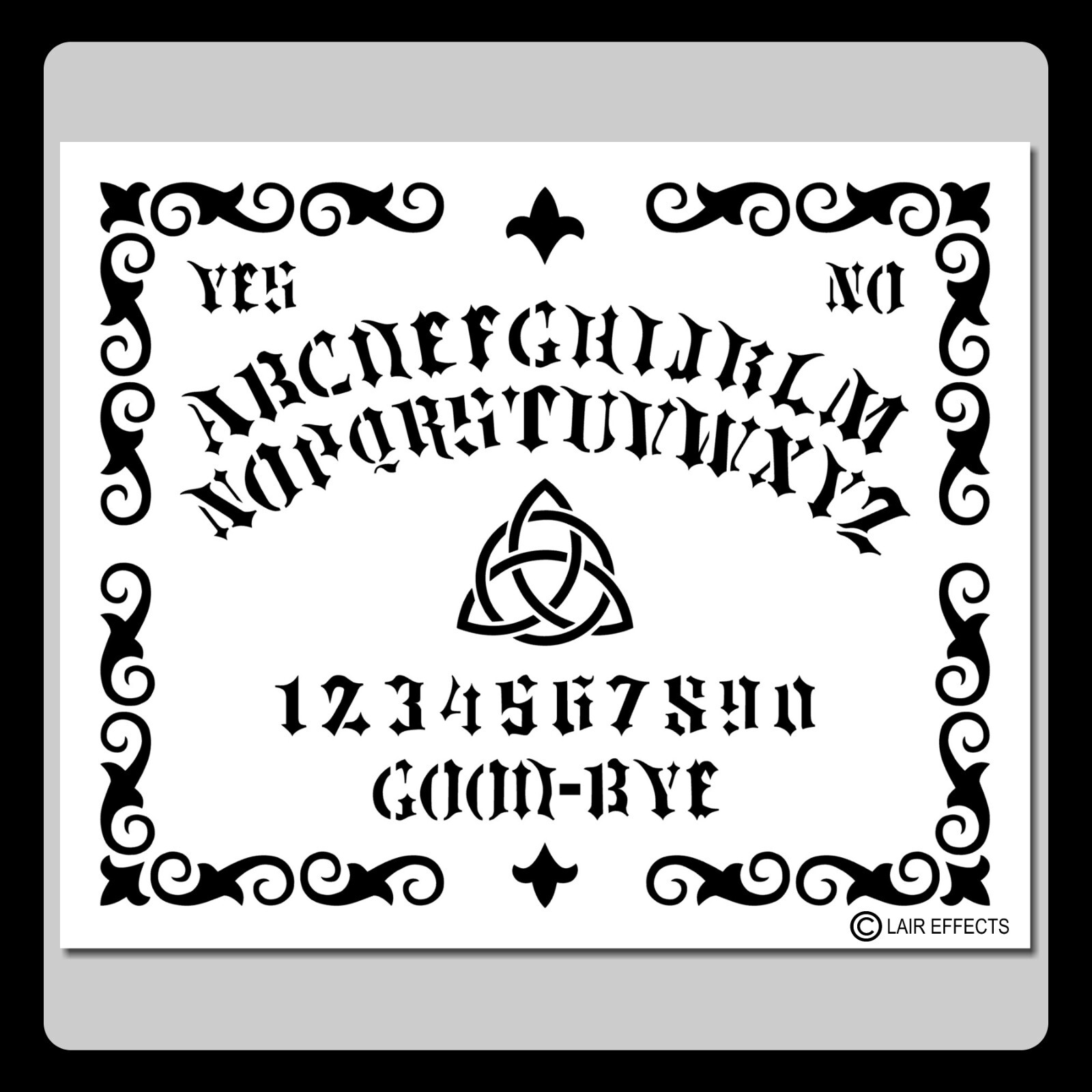 10-x-12-decorative-ouija-spirit-board-stencil-triquetra-celtic-trinity-knot-ebay