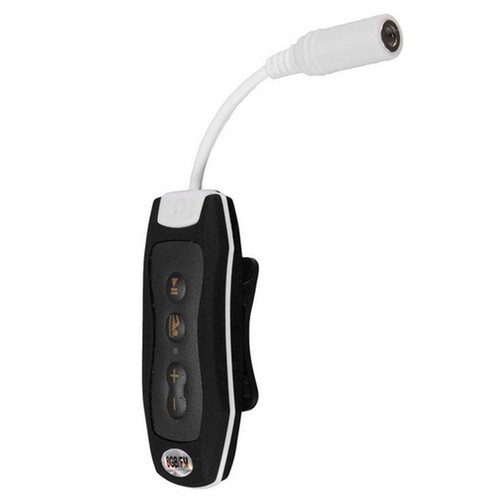 Wasserdichter 8 GB MP3-Player + Kopfhörer-Clip-Musik-Player Schwimmen Tauchen
