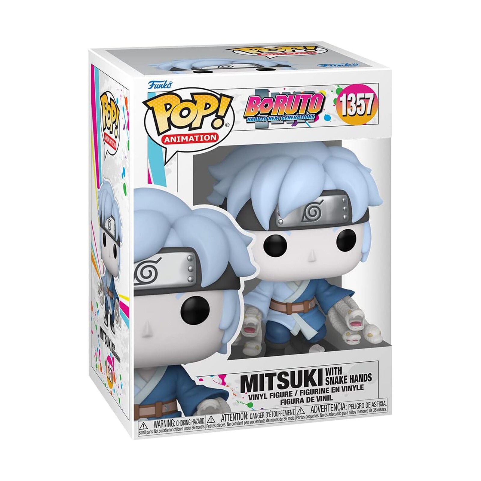 Виниловая фигурка Funko Boruto POP Mitsuki С руками-змеями, НОВАЯ В НАЛИЧИИ