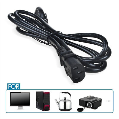 UL 3-Prong 6ft AC Power Cord Cable For Markbass CMD JB Players School Bass Combo