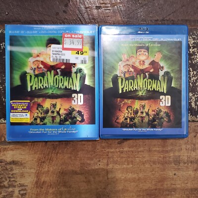 ParaNorman Blu-ray 3D,DVD, 2012, 2-Disc Set