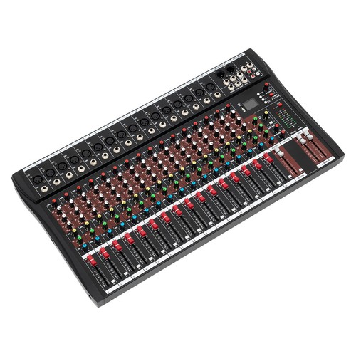 ::16 Channel Pro Bluetooth Live Studio Audio Music Live Mixer USB Mixing Console