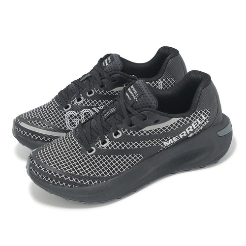 Женские кроссовки для бега Merrell Morphlite Reflective GTX Gore-Tex черного цвета J068278