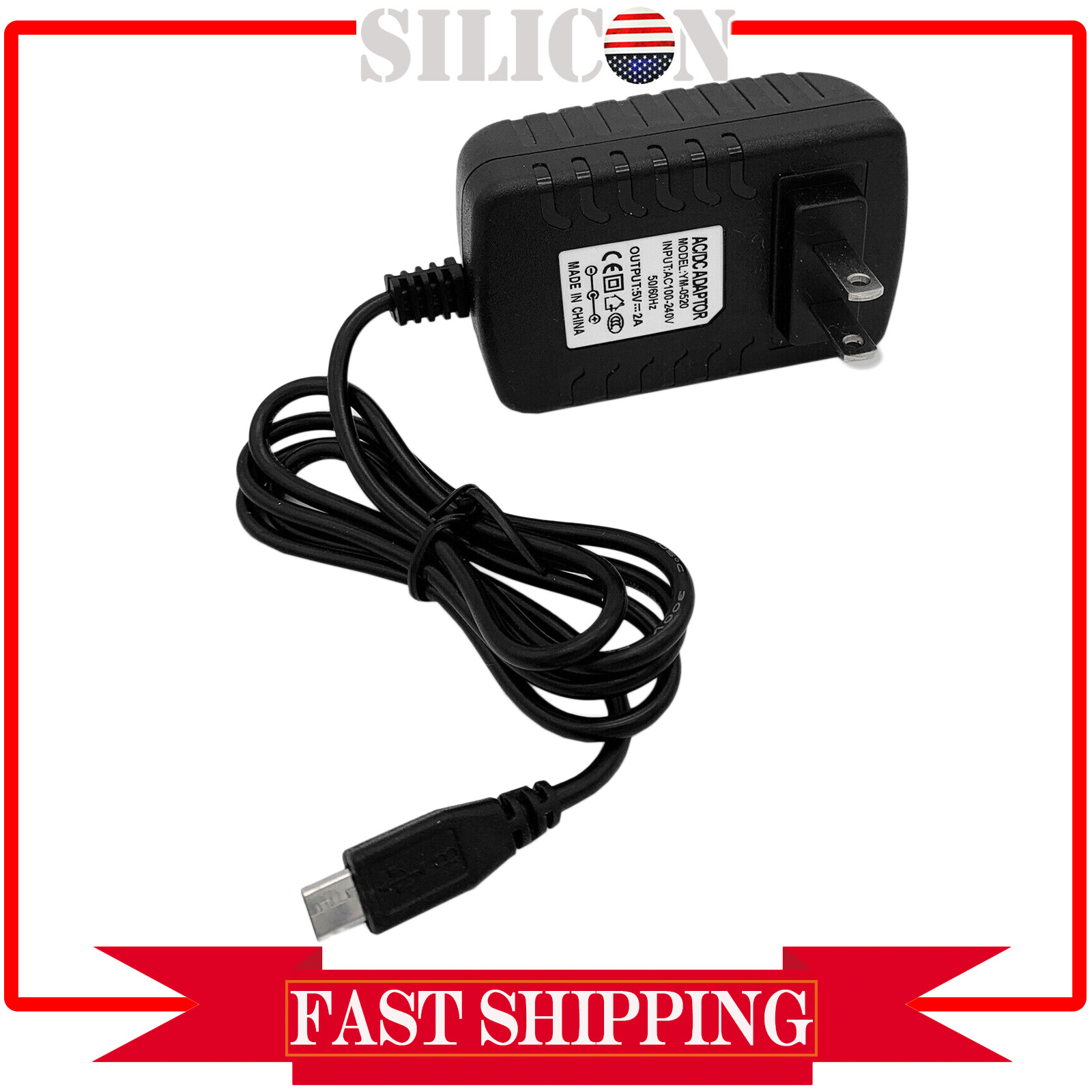 Promo Adaptor 5V 2A 2000mA Micro USB For Raspberry Uno STM32 Nodemcu - Kota Bandung - Aisyah - Foto 3