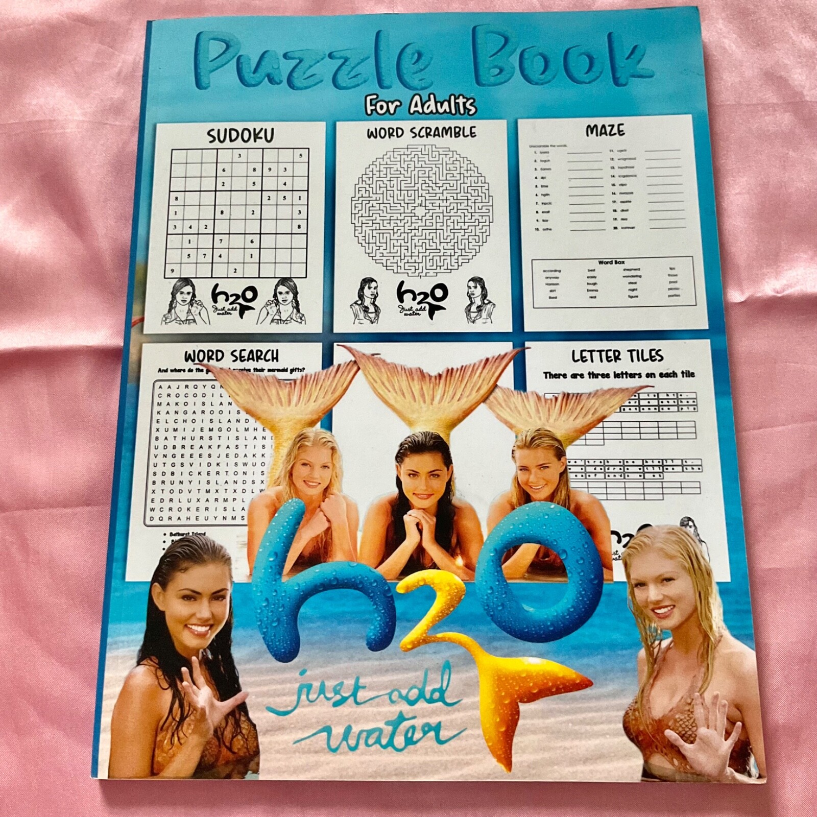 H2O Just Add Water Puzzle Book Officially Licensed Cleo Rikki