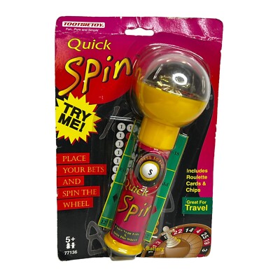 Vintage Tootsie Toy Quick Spin Roulette 1999