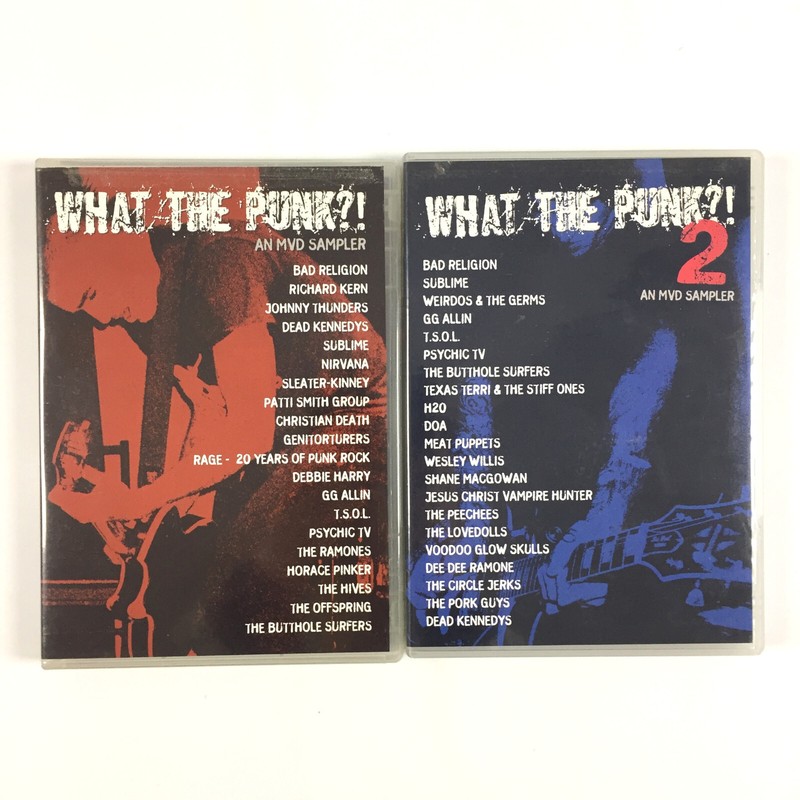What The Punk 1 Et 2 / Coffret Lot 2 Dvd / An Mvd Sampler