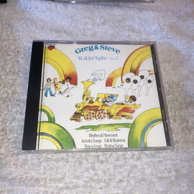 GREG & STEVE  We All Live together Vol. 1 CD 1983 Youngheart