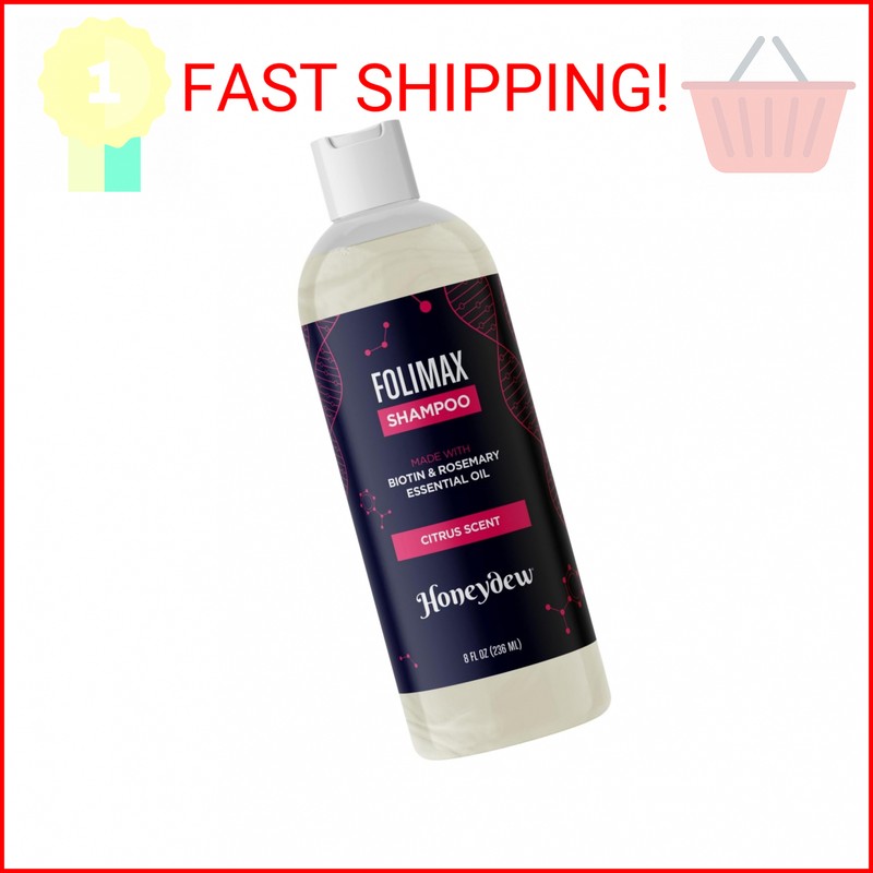 Biotin and Rosemary Shampoo for Thinning Hair - Sulfate Free Biotin Shampoo for