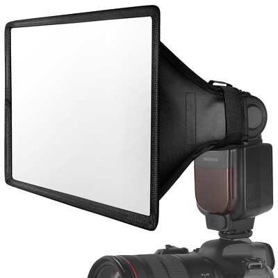 NEEWER Flash Diffuser Light Softbox 11'' x 8'',Universal,Collapsible with Storag