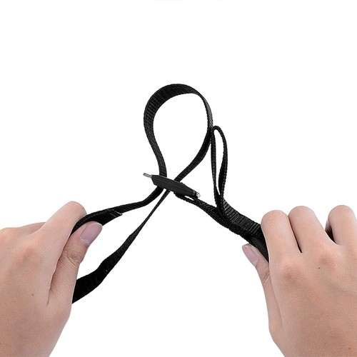 Black Shotgun Sling with 15 Shell Holder, 2 Point Non-Slip Adjustable Sling