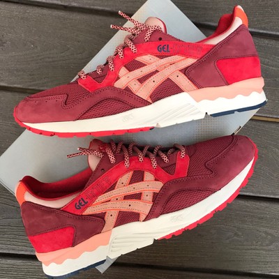 asics gel lyte v fiery red