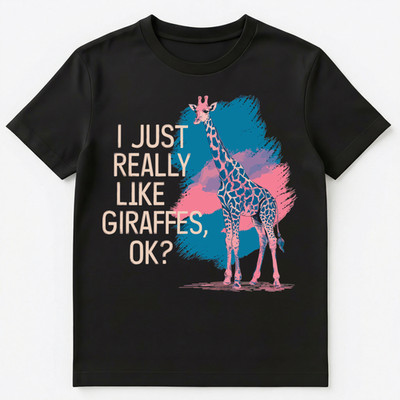 I Just Really Like Giraffes Ok Unisex T-Shirt